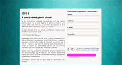 Desktop Screenshot of ecointernational.it