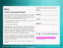 Tablet Screenshot of ecointernational.it